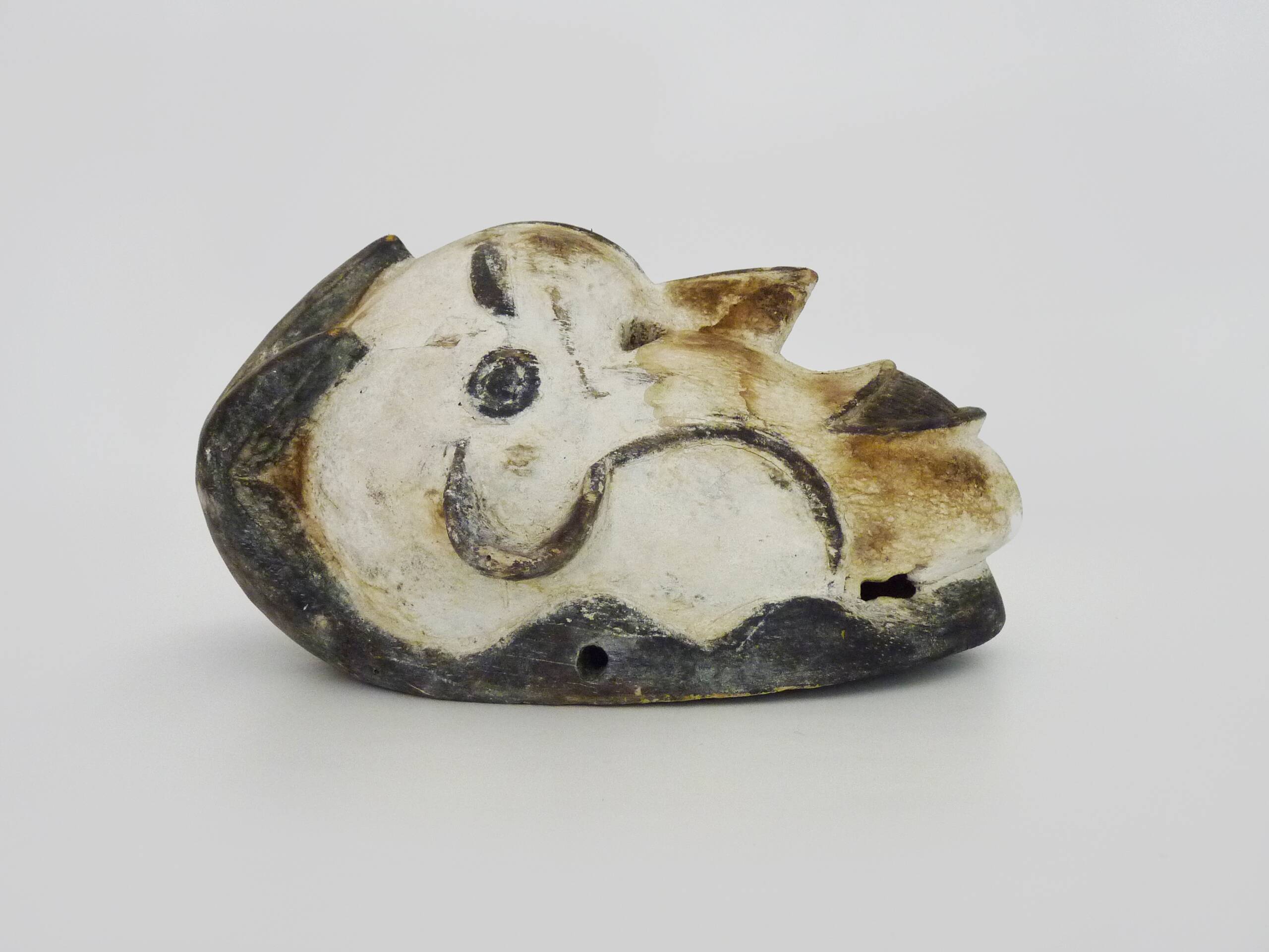 Okua Idoma Face Mask Nigeria. Tribal Art. African Art. 1970s