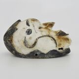 Okua Idoma Face Mask Nigeria. Tribal Art. African Art. 1970s
