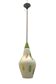 Italian opaline glass light pendant, 1950s