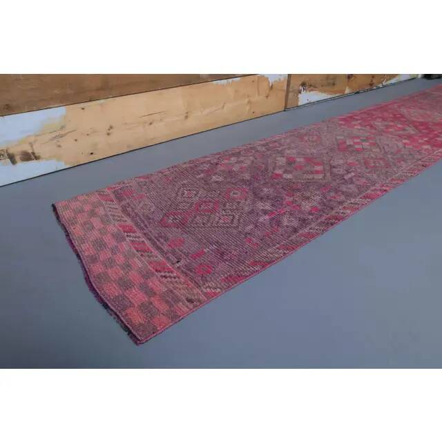 Tapis couloir en laine fait main turc 70x340