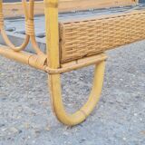Rattan bed 1960
