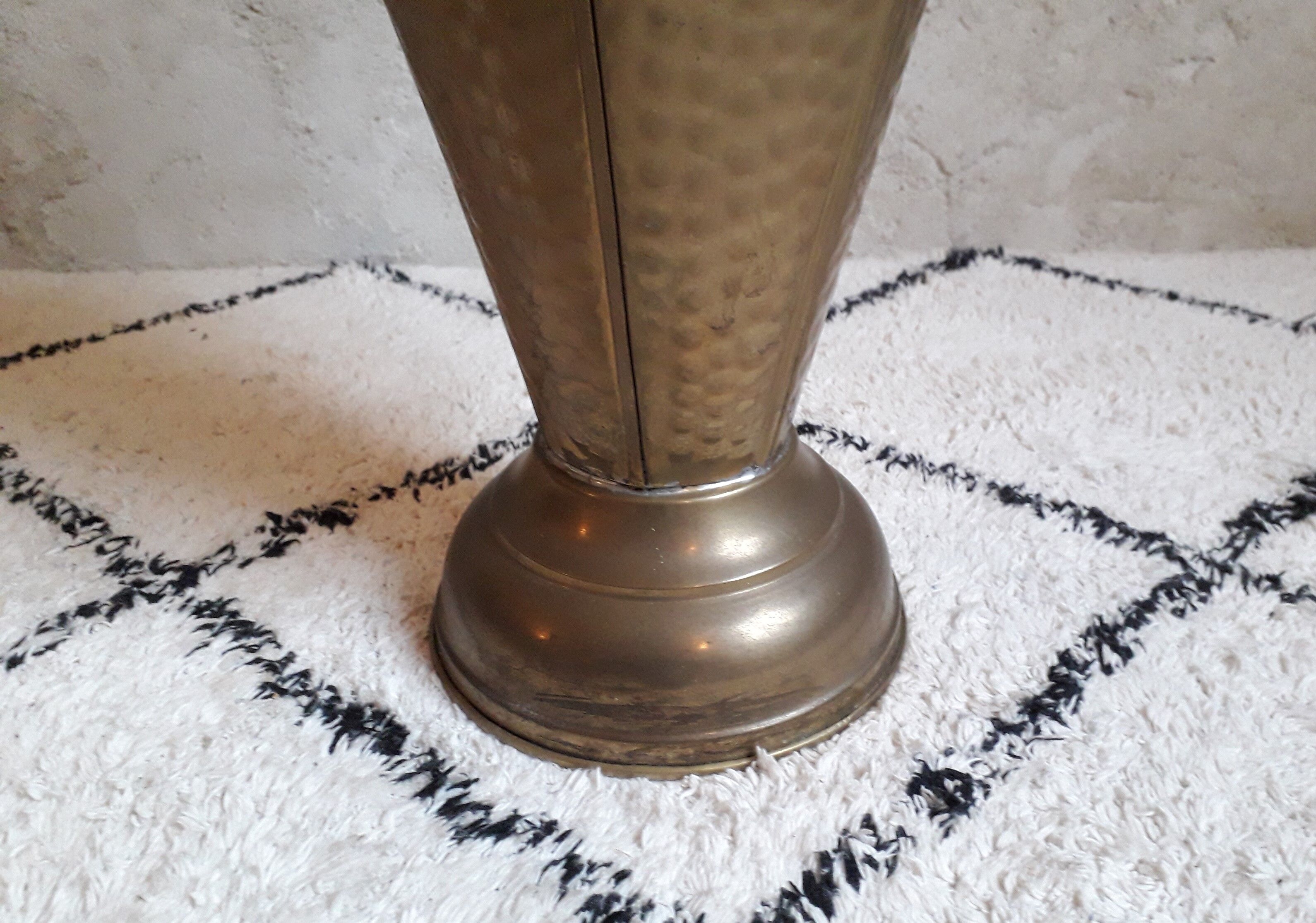 Brass umbrella holder