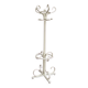 Vintage Cream Curved Wood Thonet Coat Rack