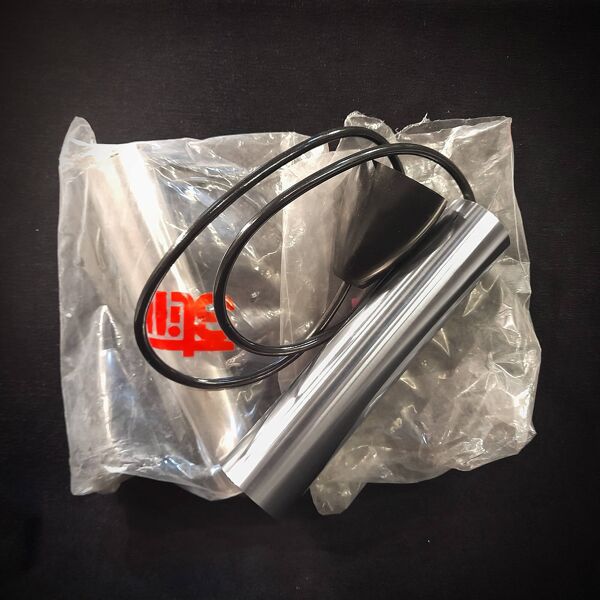 Suspension tube de marque Still en inox poli, années 70, NEUVE