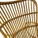Vintage rattan armchair / single seat armchair / lounge chair