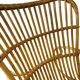 Fauteuil vintage en rotin / fauteuil une place / chaise lounge