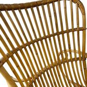 Fauteuil vintage en rotin / fauteuil une place / chaise lounge