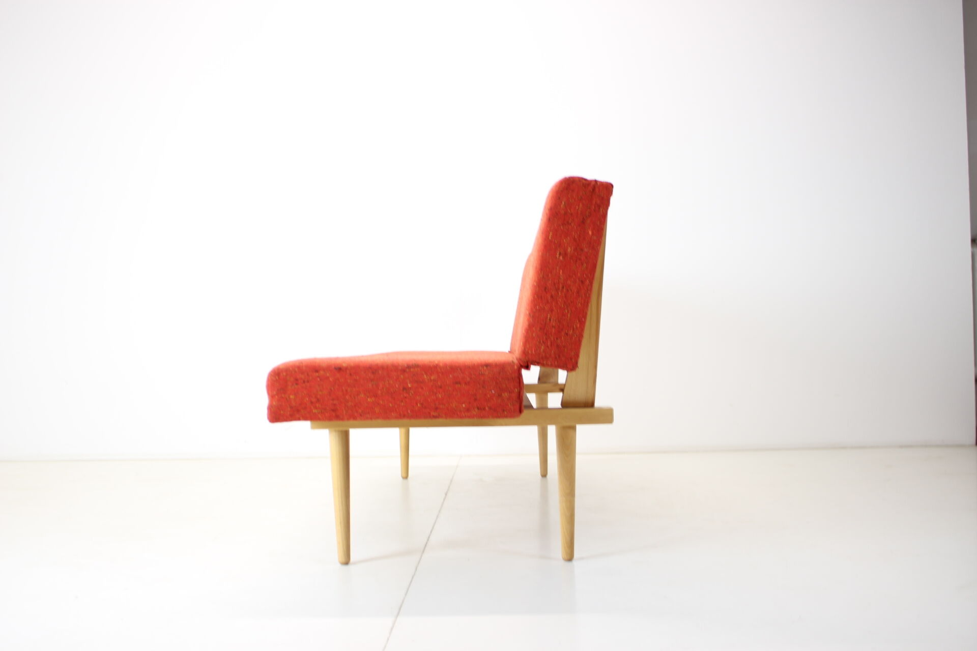 Midcentury Sofa/Daybed Designed-Miroslav Navratil, 1960s