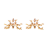 Very Great Pair of wall light Hans Kogl