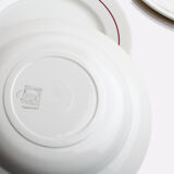 Set of 2 pairs of plates Salins, model 'Spring'