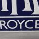 Plaque en fonte - Rolls Royce