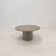 Round Italian Marble Coffee Table, 1980's