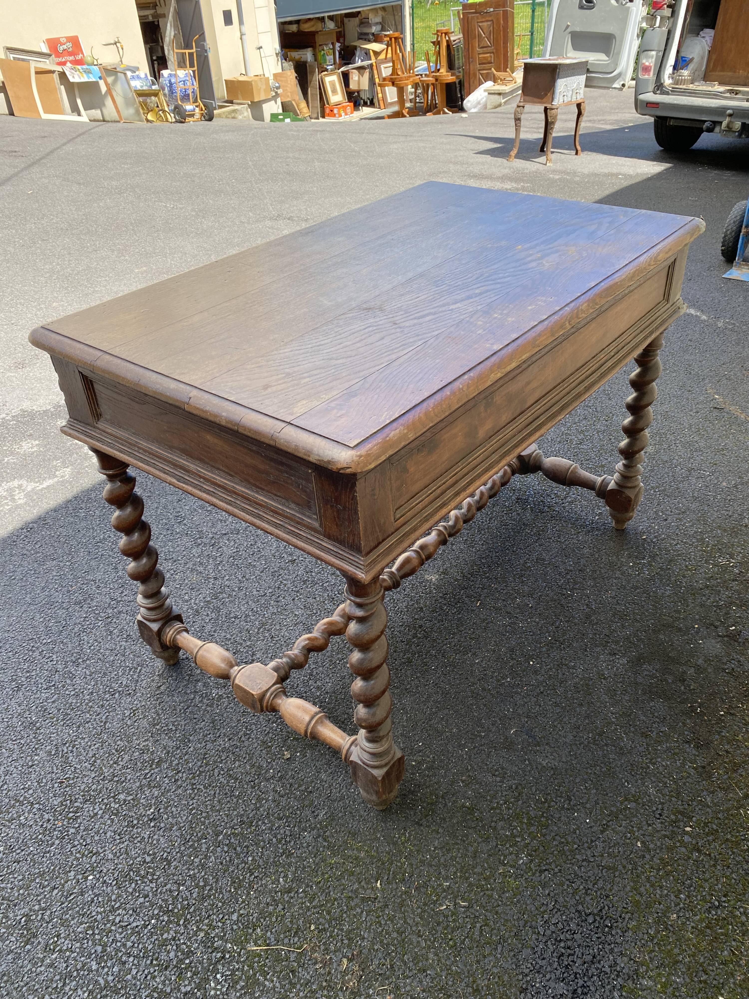 Oak desk
