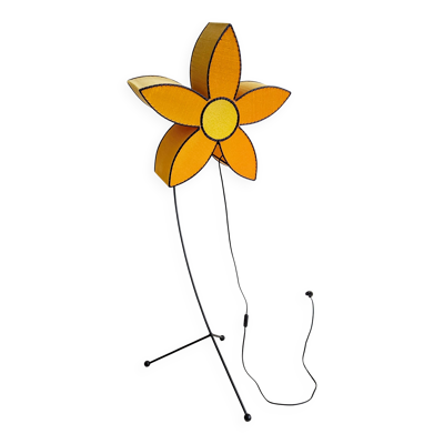 Lampe Fleur Pop-Art 1980