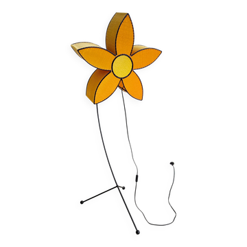 Lampe Fleur Pop-Art 1980