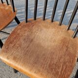 Set of 6 Fannett Scandinavian chairs by Ilmari Tapiovaara 1960.