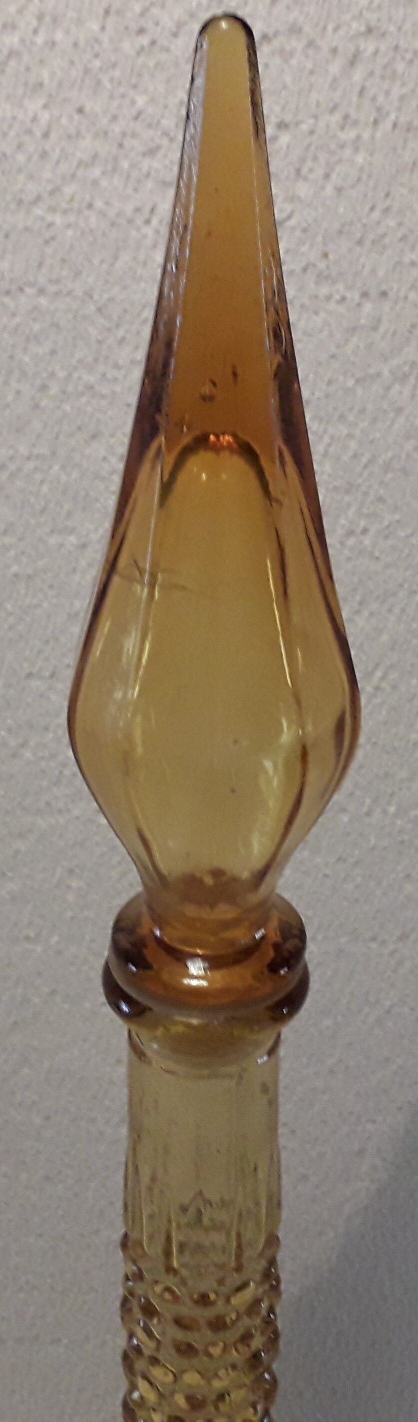 Bouteille italienne ambrée