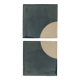Tiles Moon B wall light