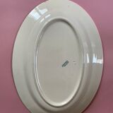 Plat ovale Longchamp Terre de Fer