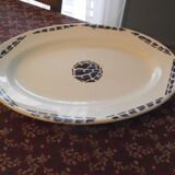 Plat de service Longchamp Terre de Fer