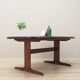 Table en acajou, design danois, années 1990, fabricant : Skovby