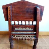 Paire de chaises basses traditionnelles, Indonésie