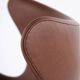 The Egg - Model 3316 - Brown leather - Arne Jacobsen - Fritz Hansen