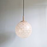 Space Age glass pendant light, 1970s