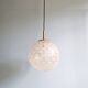 Space Age glass pendant light, 1970s