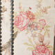 Louis XVI style screen printed canvas