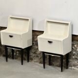 Paire de tables de chevet