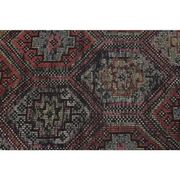 Vintage Turkish Oushak Handmade Wool Cotton Red Area Rug 170x272