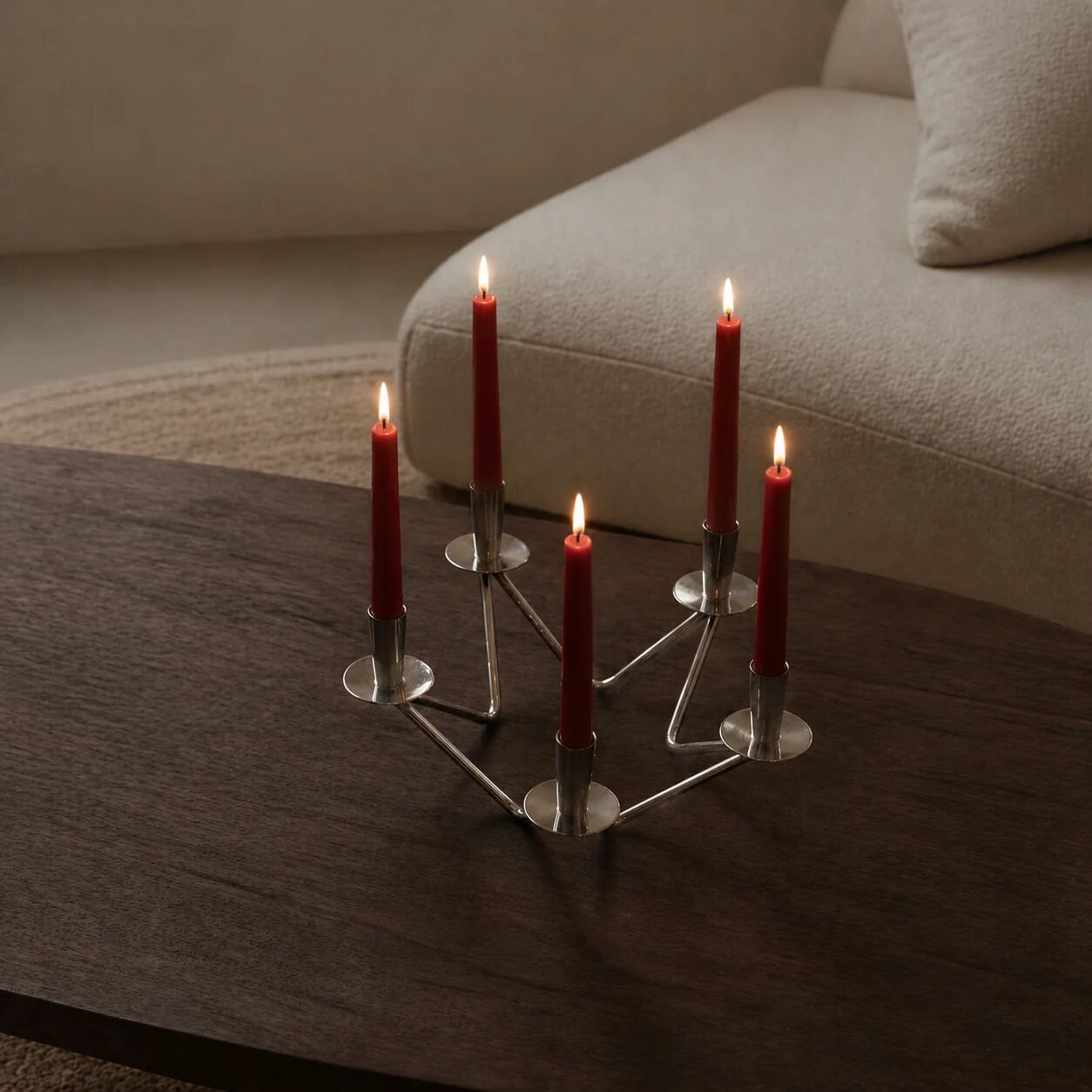 Bougeoir scandinave vers 1960