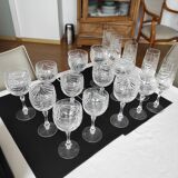 Crystal glasses from Lorraine