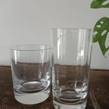 2 crystal glasses from Baccarat