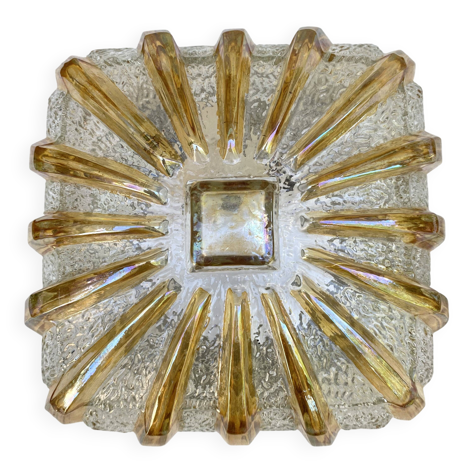 Vintage ceiling light in Italian style, 1970s.