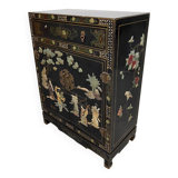 Decorative Chinese side cabinet chest of drawers 'Chinoiserie'