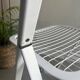 Vintage white folding chair Cidue
