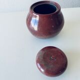 Ceramic candy box signed