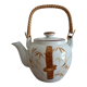 Théière de style asiatique anses en bambou