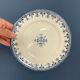 Set of 12 flat plates Terre de Fer L.G "Rouen" XIX