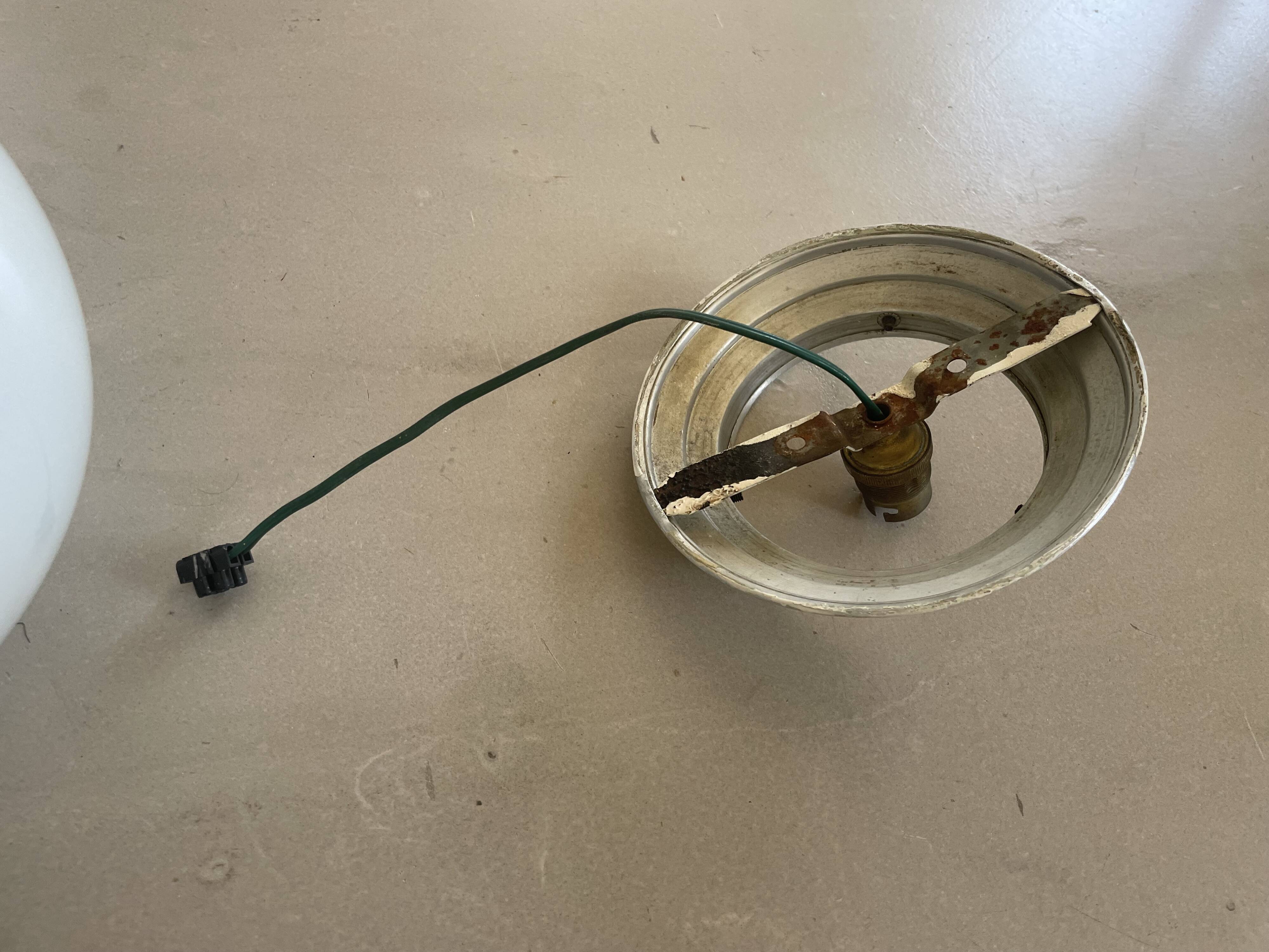 Plafonnier ancien Art Déco