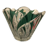 Vase en cristal taillé