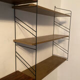 Vintage string shelf from the 60s-70s.