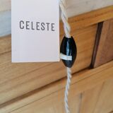 Table lamp woven in cotton thread