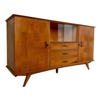 Old oak sideboard from the 50s, reconstruction period