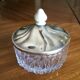 Crystal and silver metal sugar