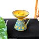 Ceramano Ceramic Candle Holder | West German Pottery 1960s