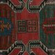 Vintage handmade Turkish rug 120x199 cm