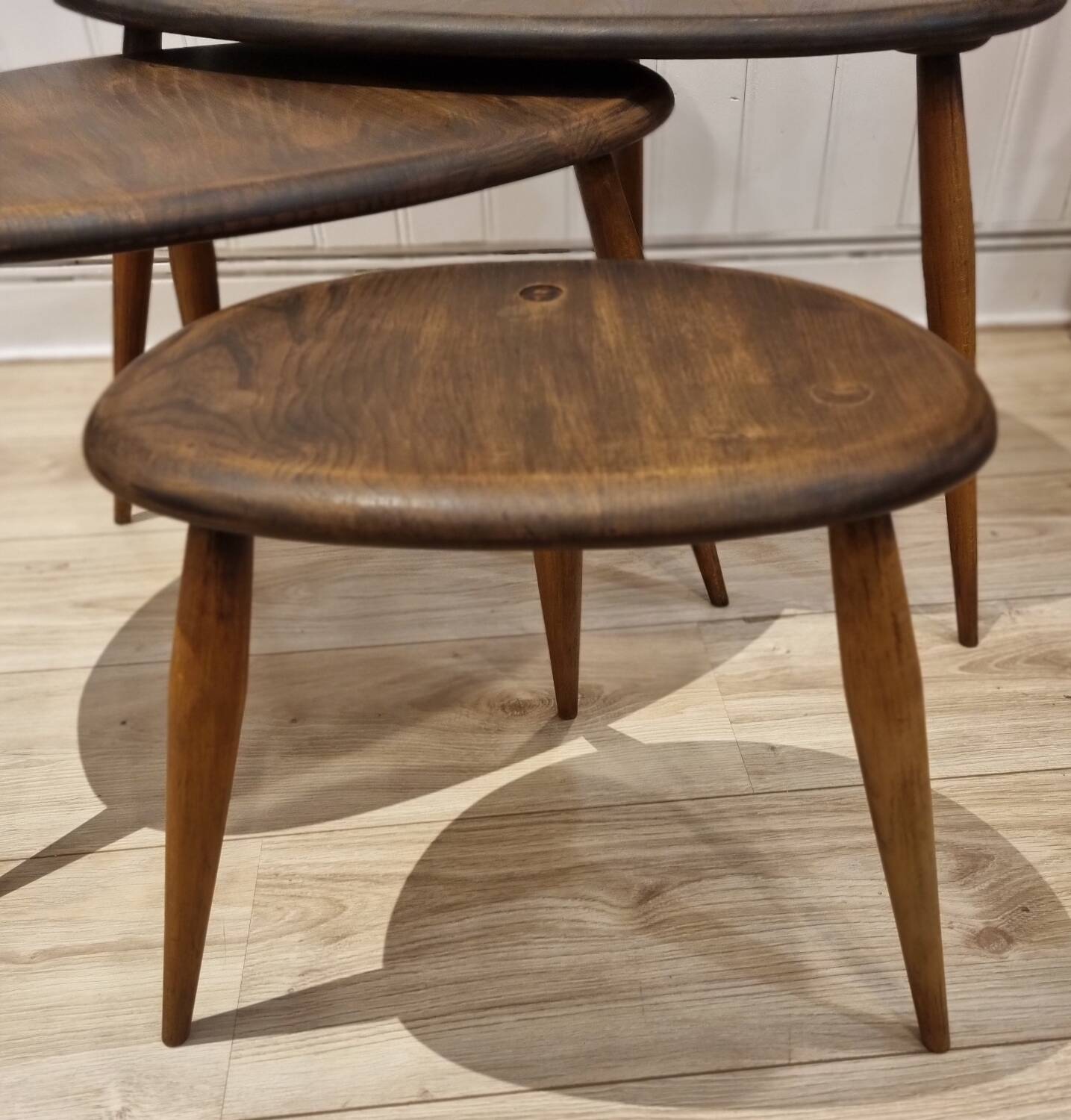 Ercol nesting coffee tables